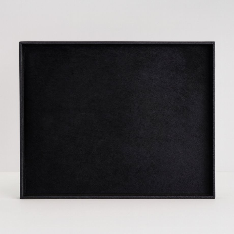 Lamb, Leather & Fur Tray