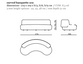 Lek Curved Banquette, 4 sizes