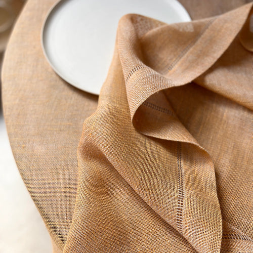 Linen Transparent Tablecloth