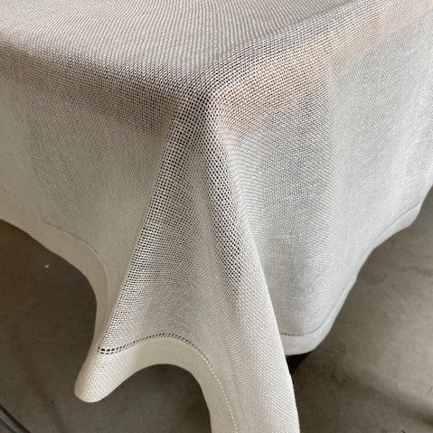 Linen Transparent Tablecloth
