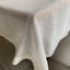 Linen Transparent Tablecloth
