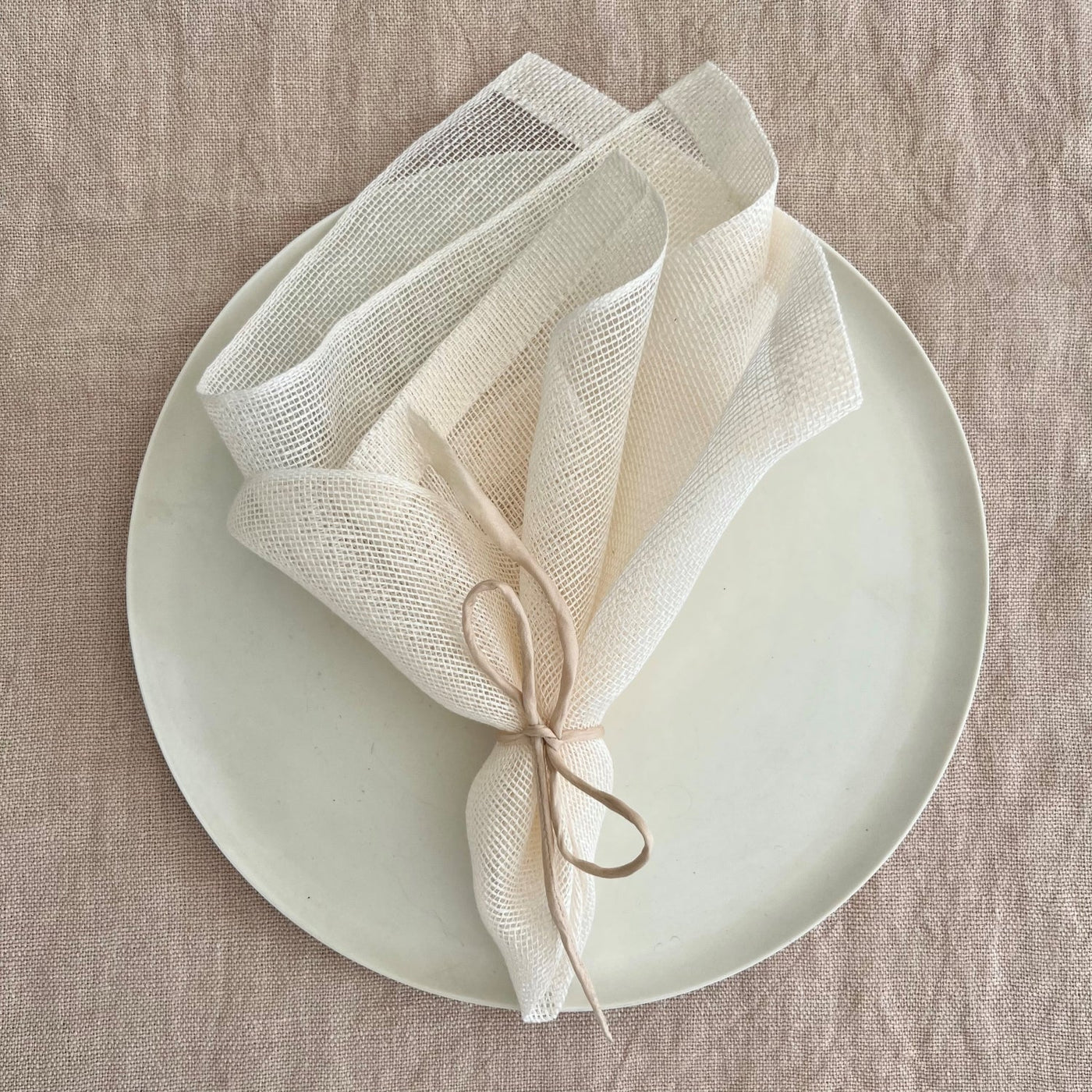 Linen Transparent Napkin