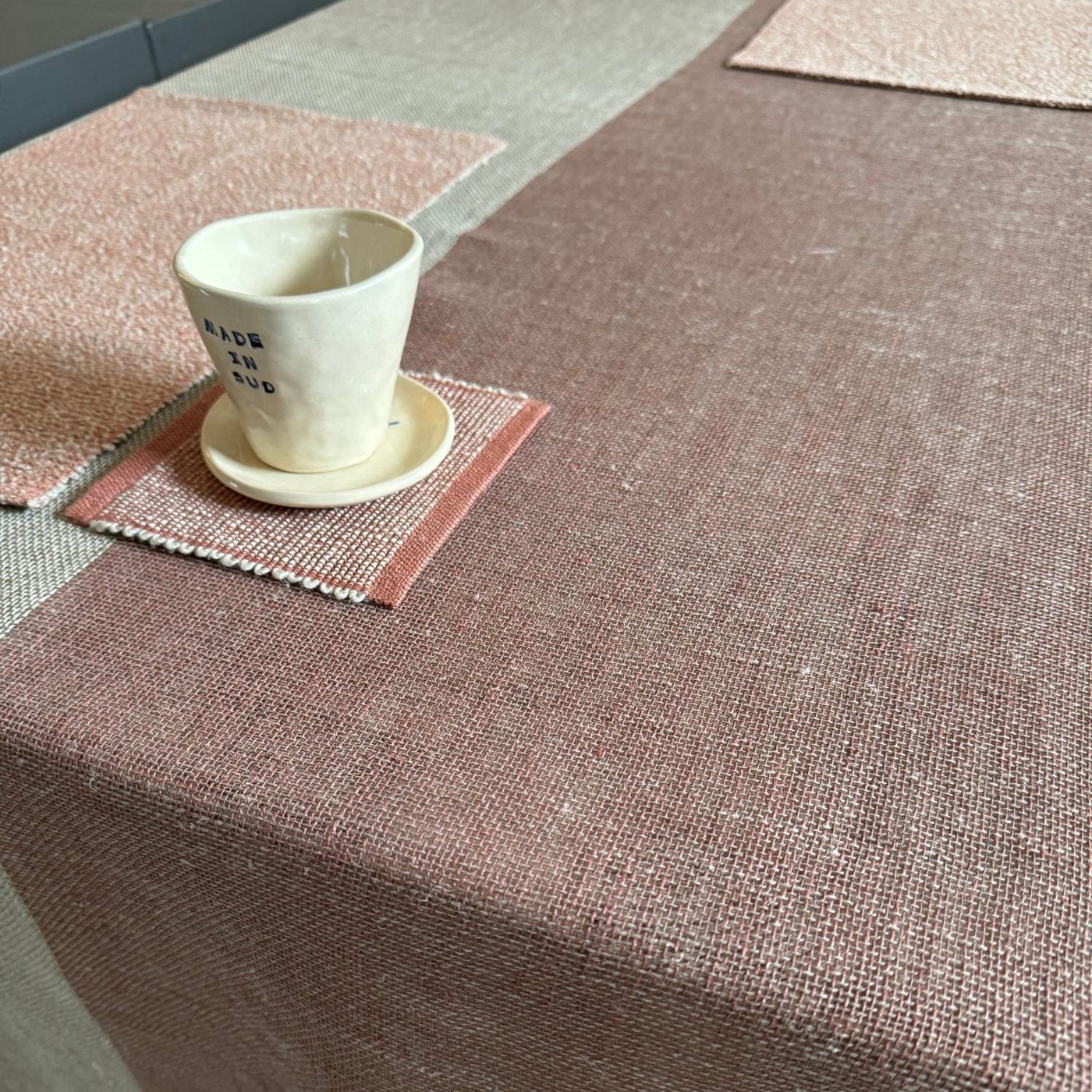 Linen Transparent Tablecloth