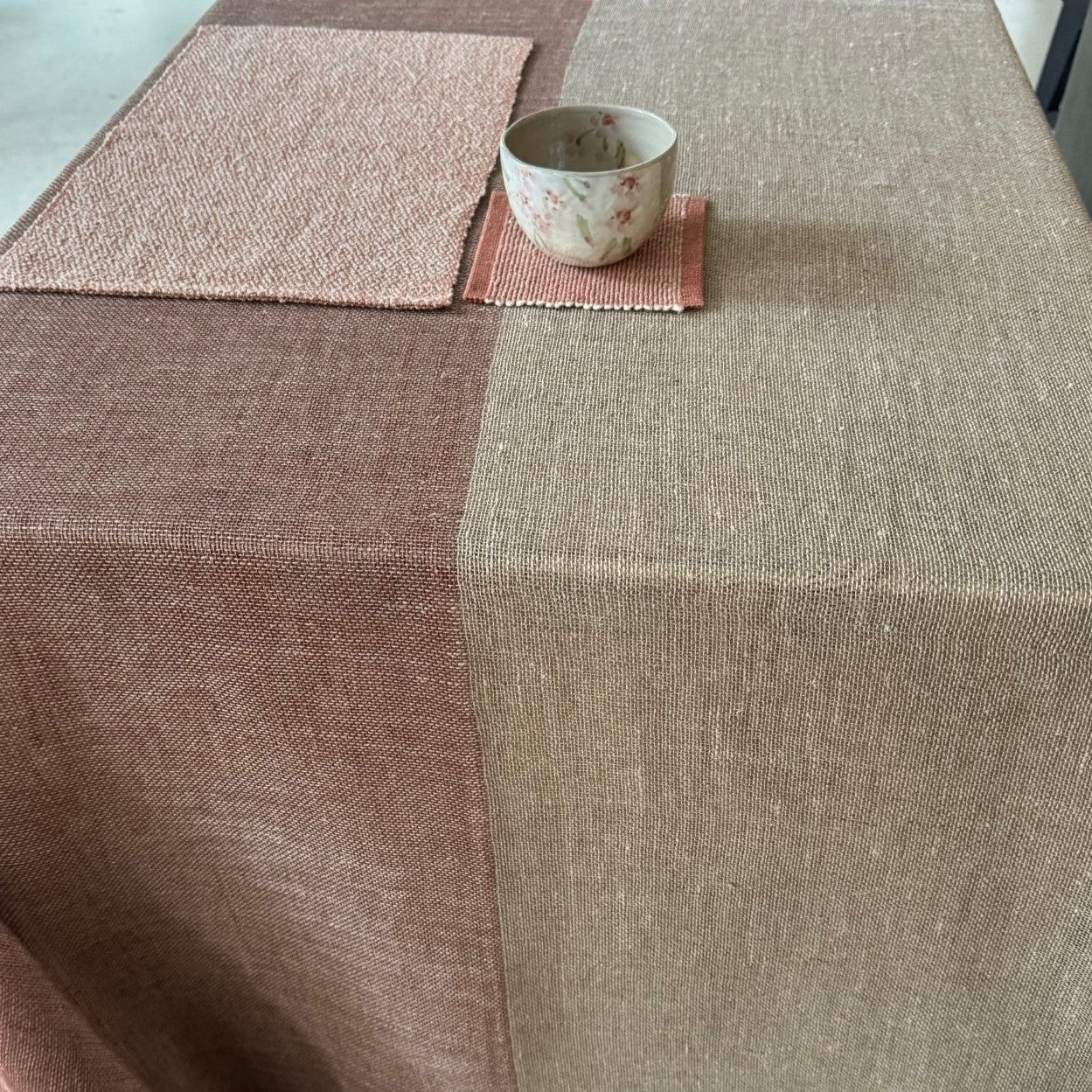 Linen Transparent Tablecloth