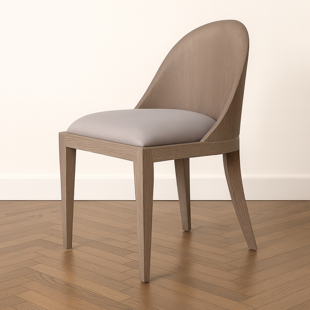 Lisse Side Chair, Natural
