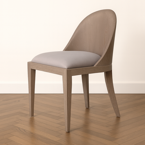 Lisse Side Chair, Natural