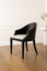 Lisse Arm Chair, Black