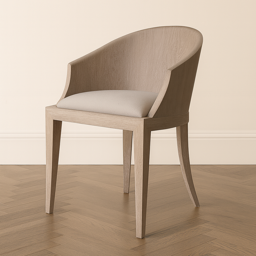 Lisse Arm Chair, Natural