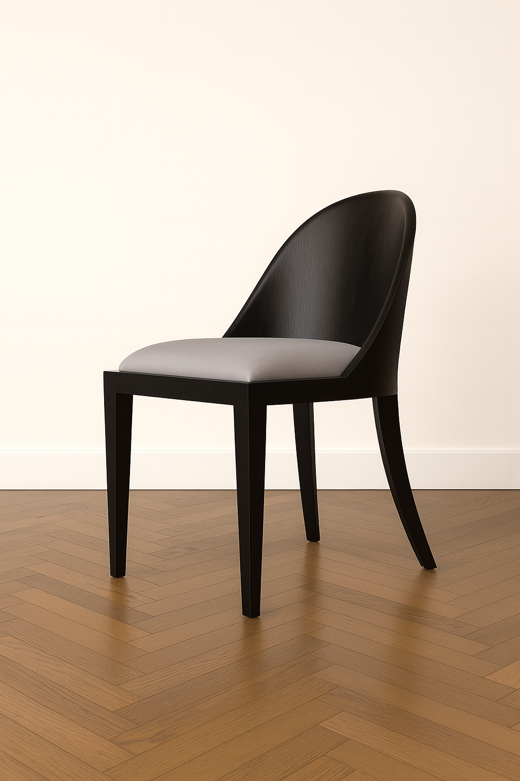 LIsse Side Chair, Black