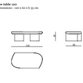 Lady R Low Coffee Table