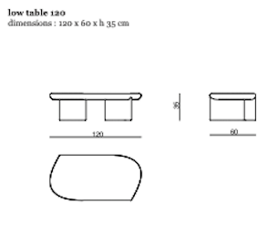 Lady R Low Coffee Table