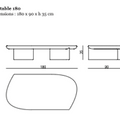 Lady R Low Coffee Table