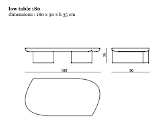 Lady R Low Coffee Table