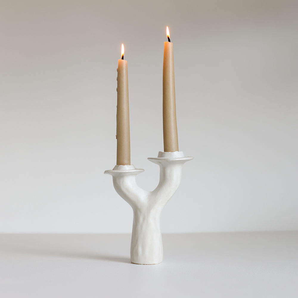 Lumena Candle Holder Double
