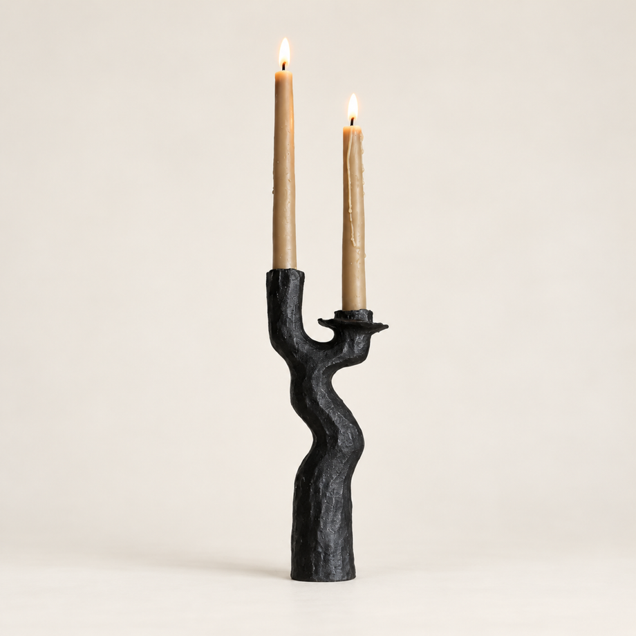 Lumena Candle Holder Double Tall
