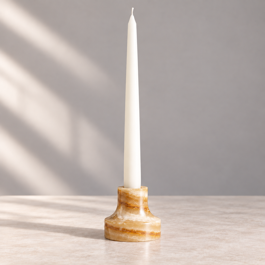 Marble Taper Candleholder