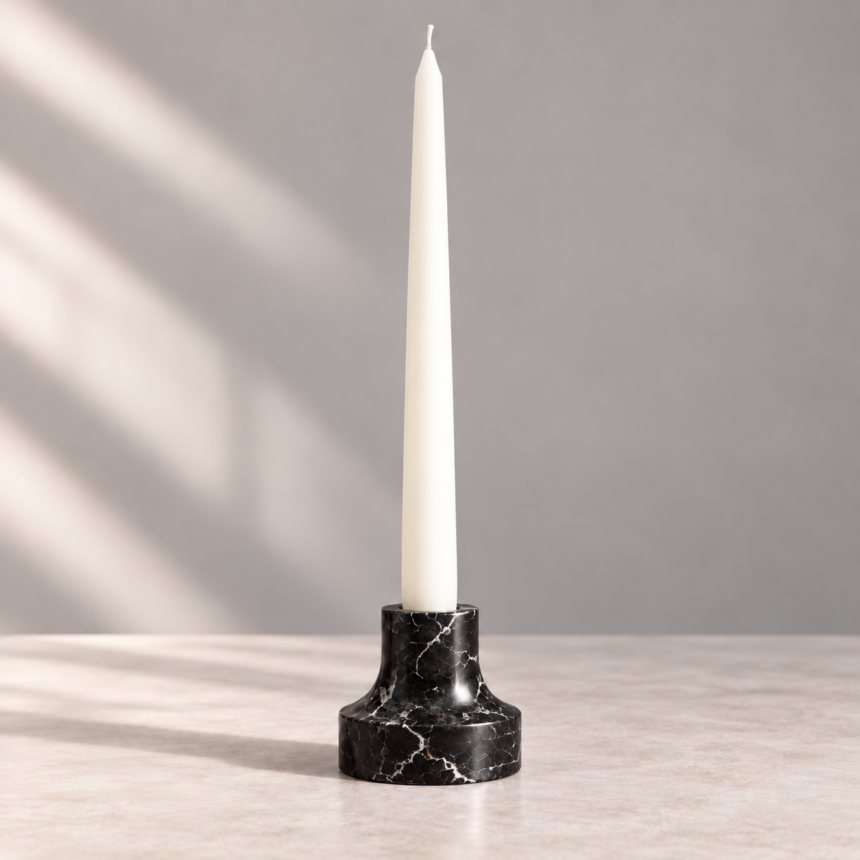 Marble Taper Candleholder