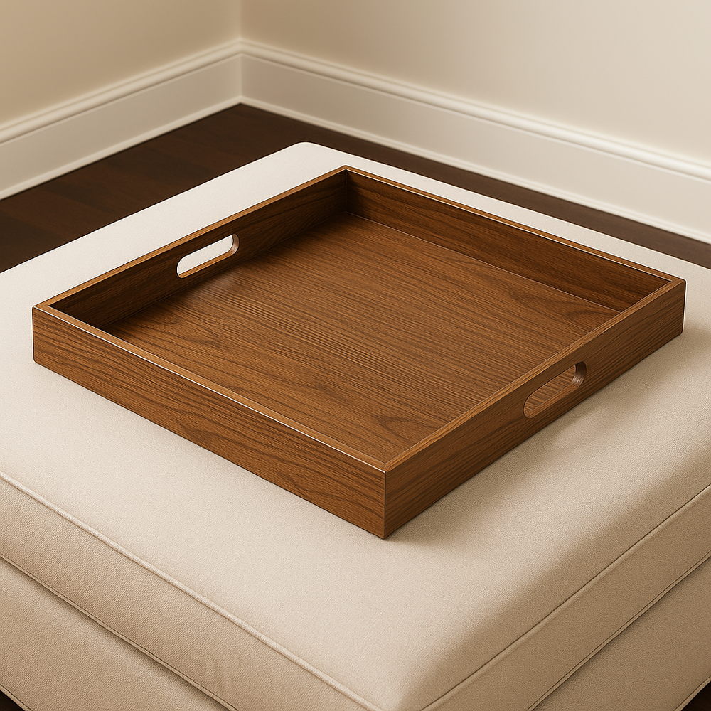 Ottoman Tray - Walnut