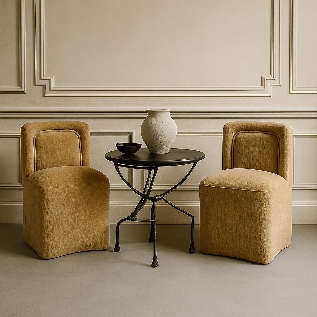 Pandora Bronze Side Table