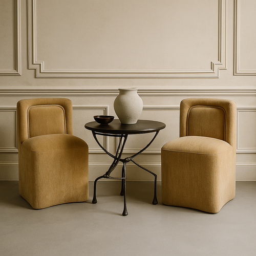 Pandora Bronze Side Table