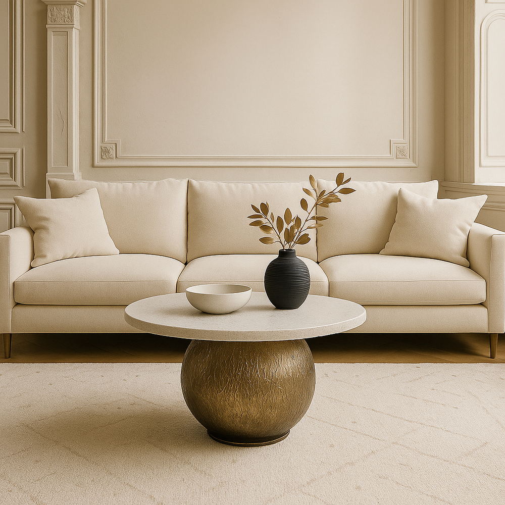 Pygmee 5 Solid Bronze Coffee Table