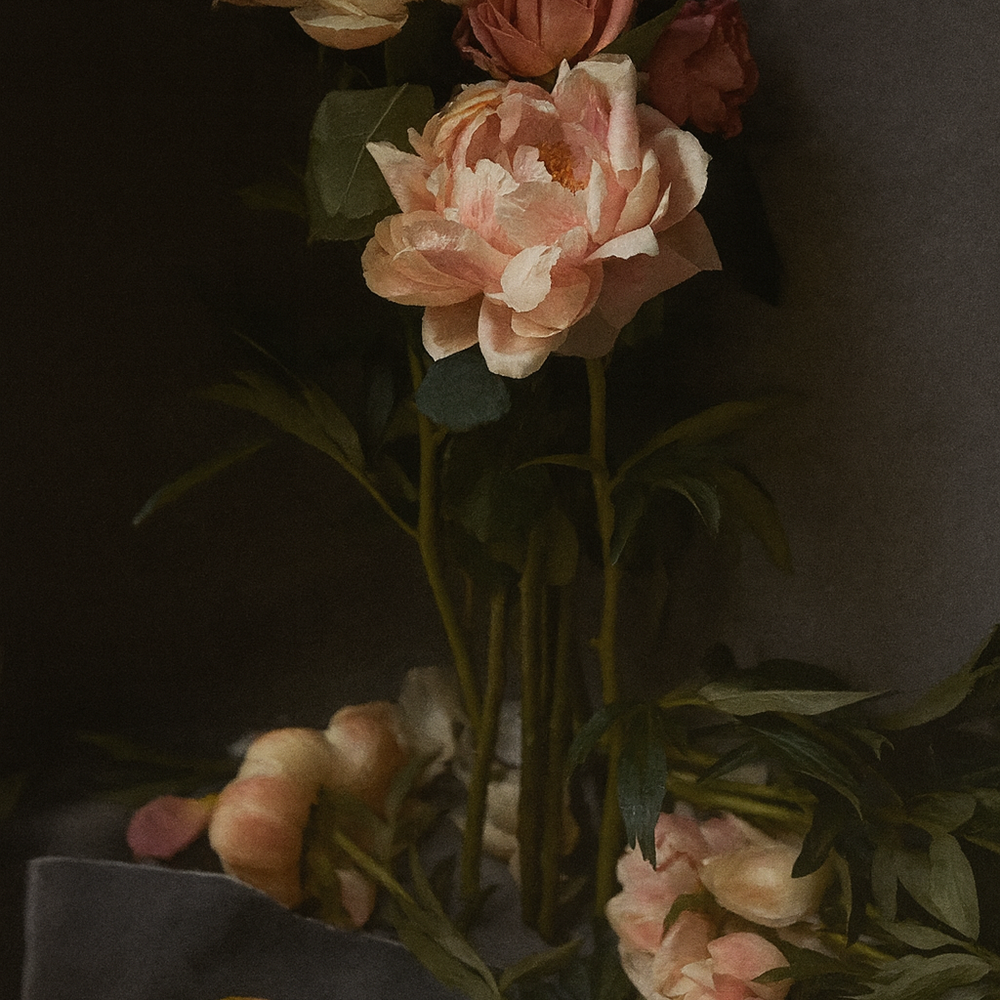 Quarantine Flowers Peonies III, London, England 2020
