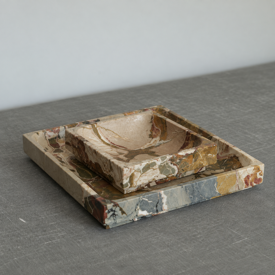 Square Marble Tray
