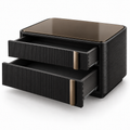 Sable Bedside Table - Low
