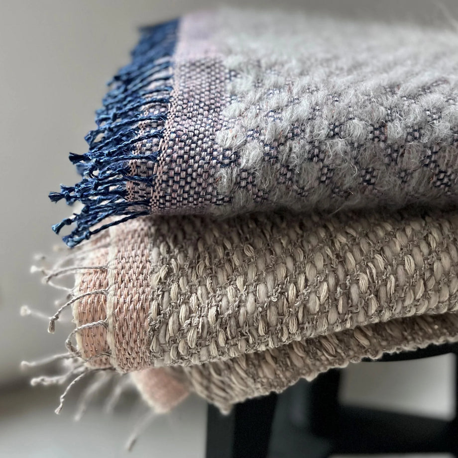 Sahs Linen-Mohair-Silk Throw