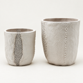 Shagreen Casted Candle Holder