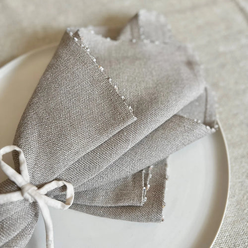 Shimmer & Pearl Napkin