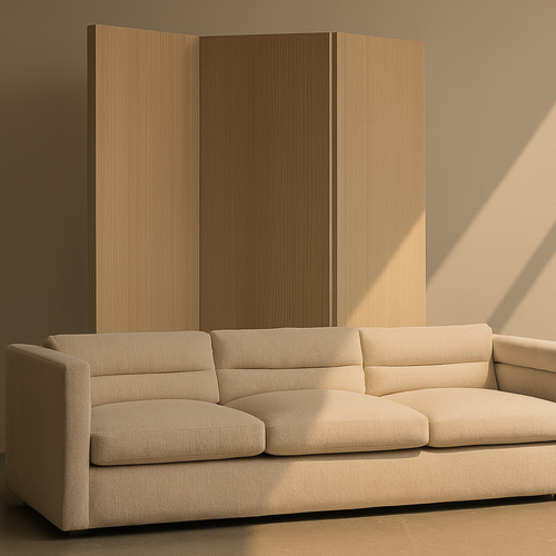 SILVA 3-Panel Screen, Oak