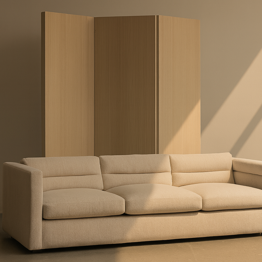 SILVA 3-Panel Screen, Oak