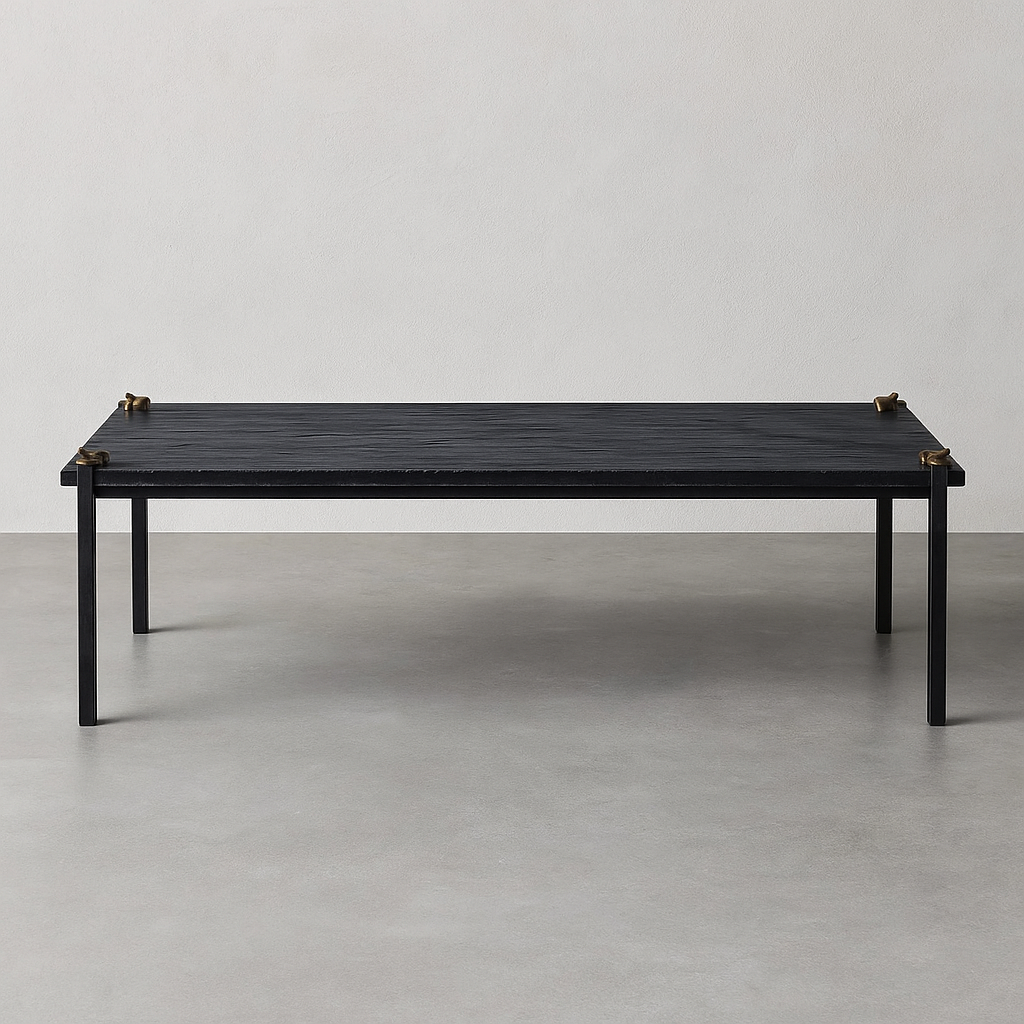 Slate Bronze Coffee Table