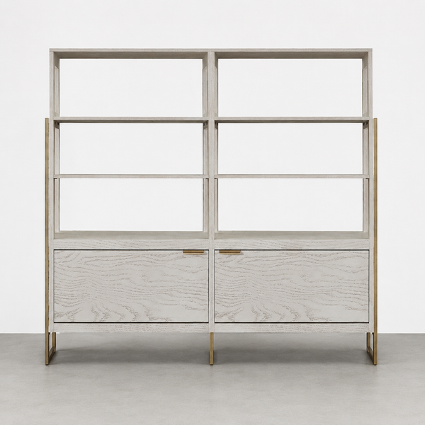 Smith 2-Door Bookcase