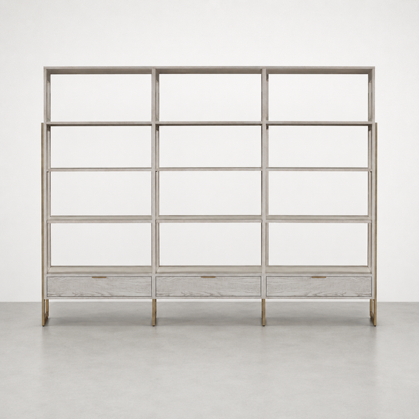 Smith 3-Drawer Bookcase