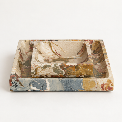 Square Marble Tray