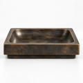 Square Tray Polished Brass