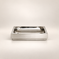 Square Tray Patinated Brass