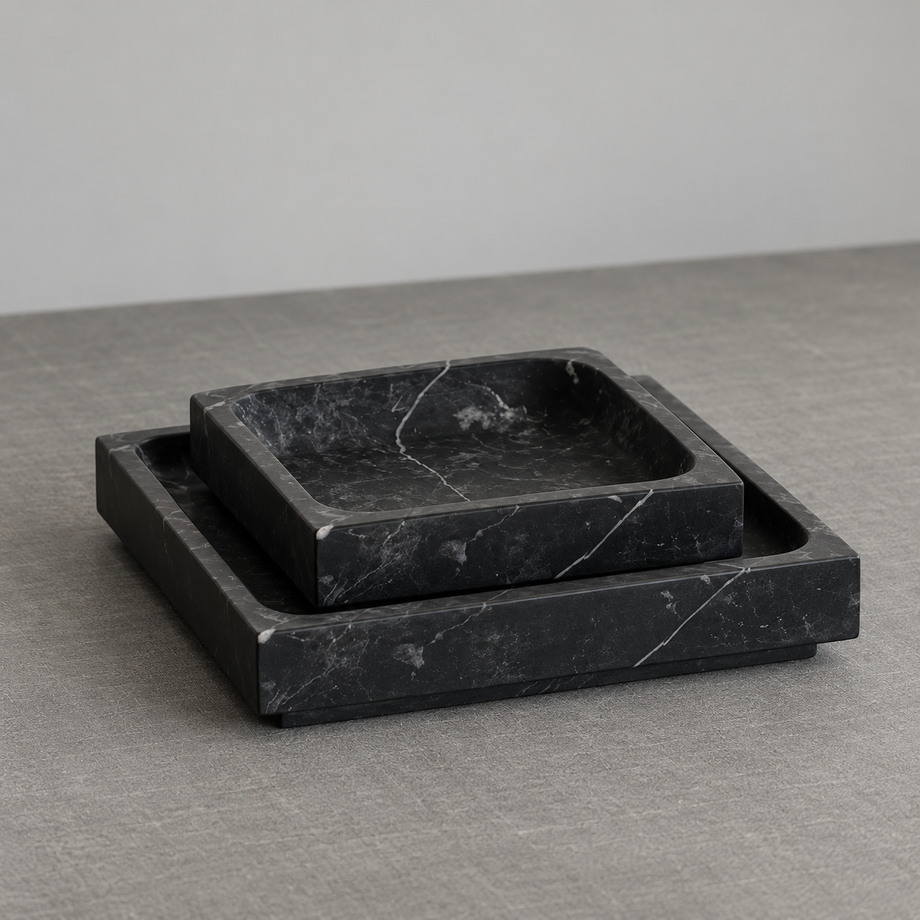 Square Marble Tray