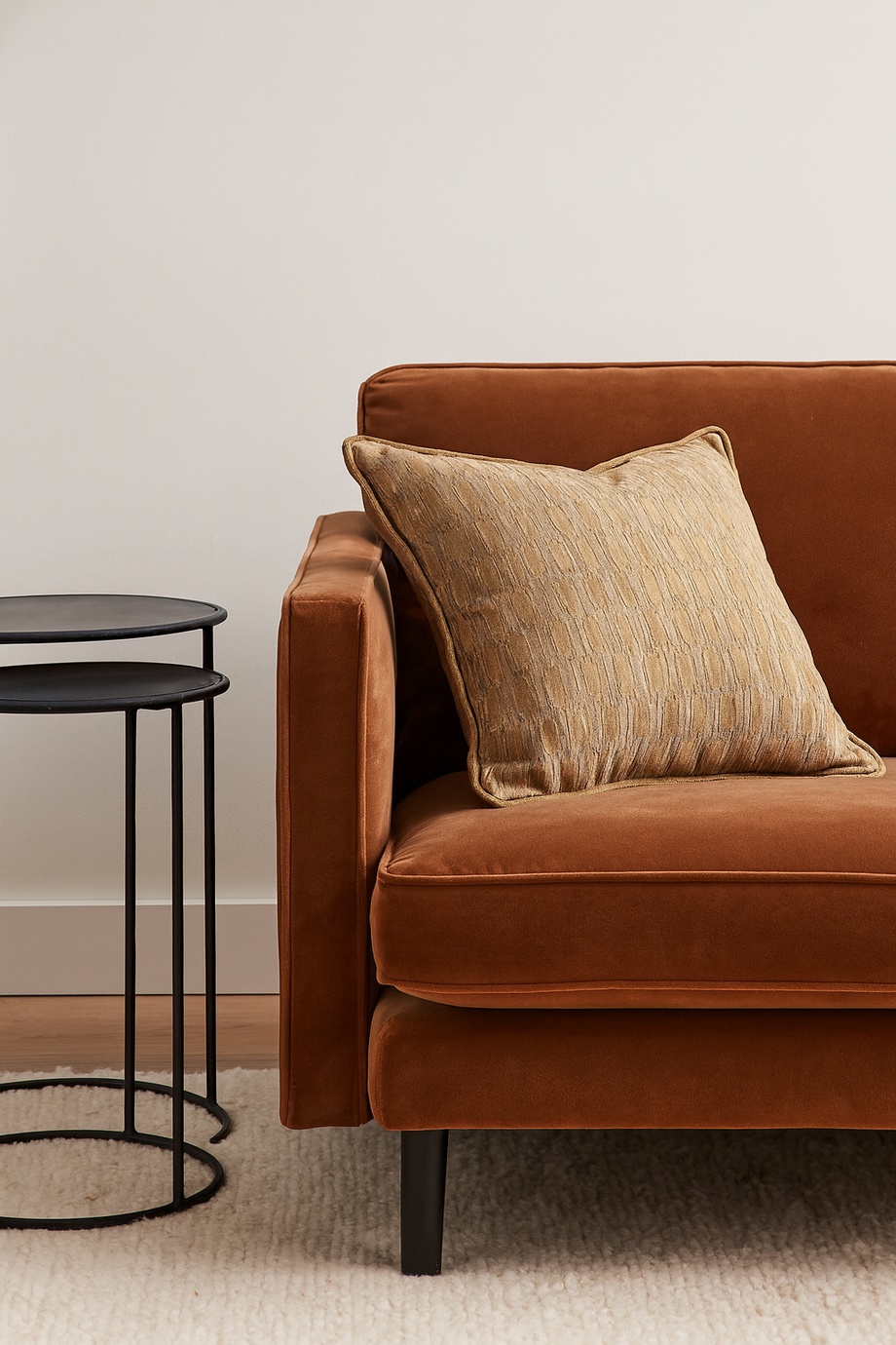Stacked Nesting Tables, Set/3