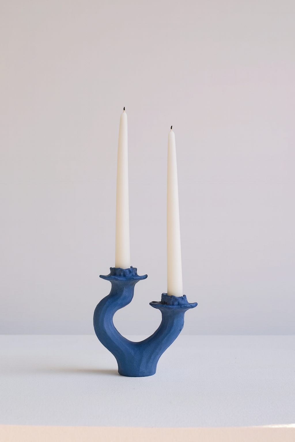 Swan Double Small Candleholder
