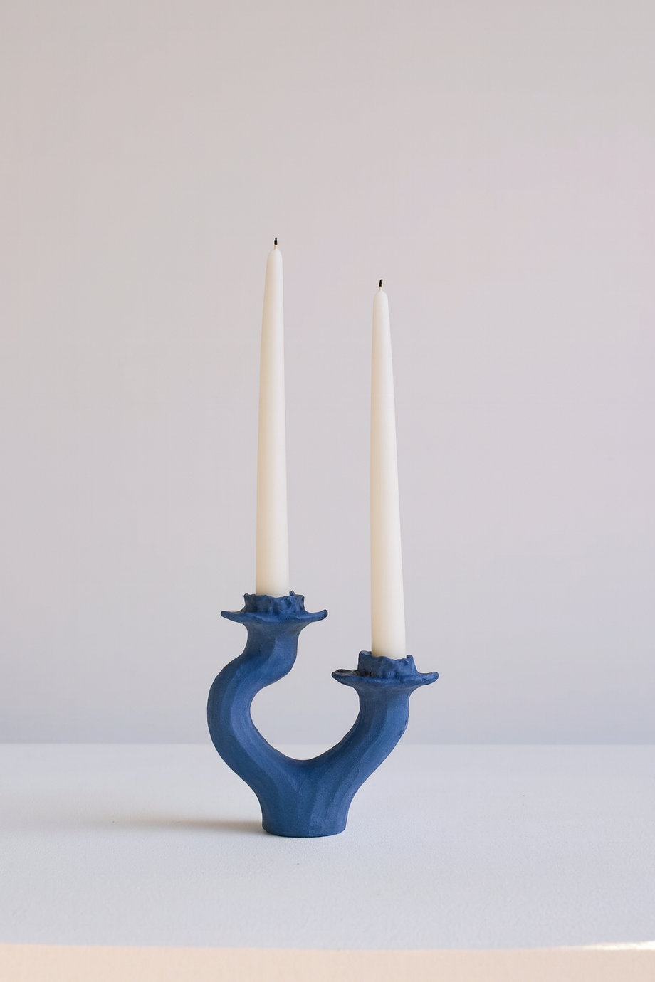 Swan Double Small Candleholder