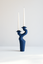 Swan Double Tall Candleholder