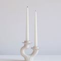 Swan Double Small Candleholder