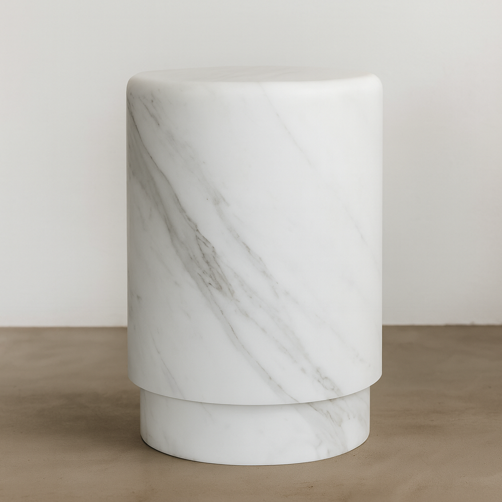 Tabou Stool, Calacatta