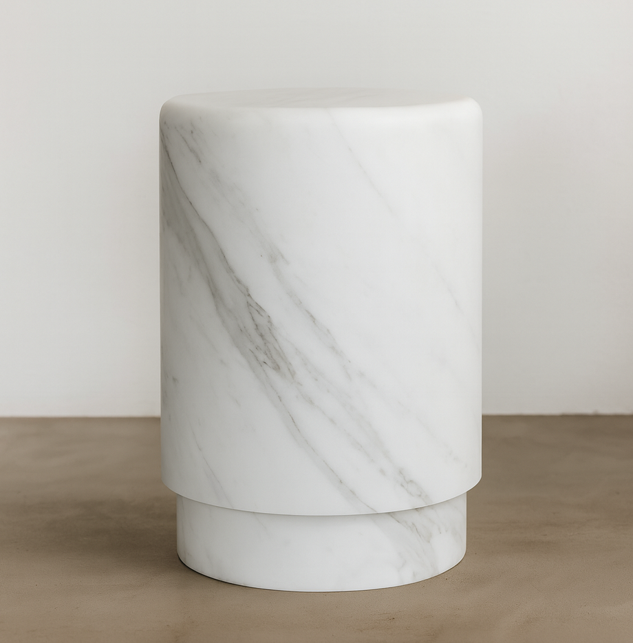Tabou Stool, Calacatta
