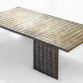 Kabuto Solid Bronze Coffee Table