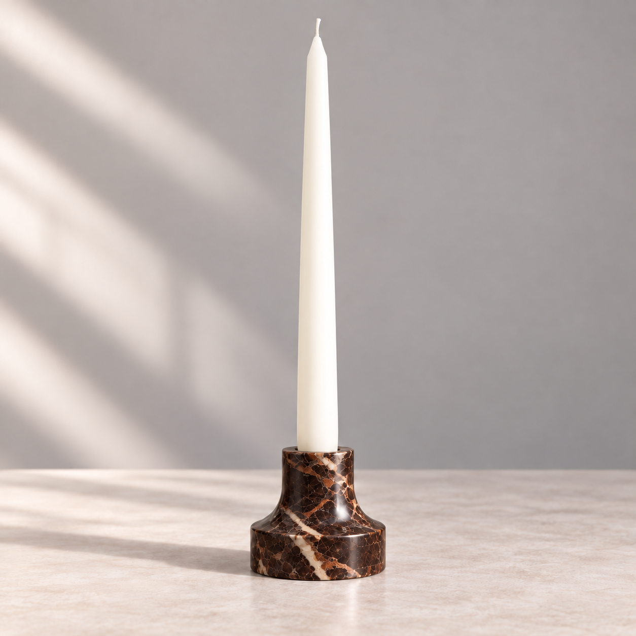 Marble Taper Candleholder