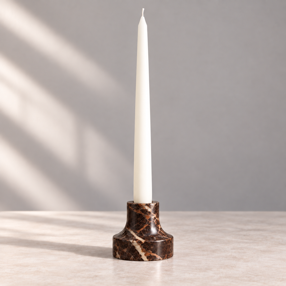 Marble Taper Candleholder